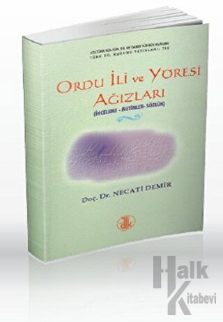 Ordu İli ve Yöresi Ağızları