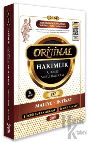 Orijinal Maliye - İktisat Hakimlik Çıkmış Soru Bankası