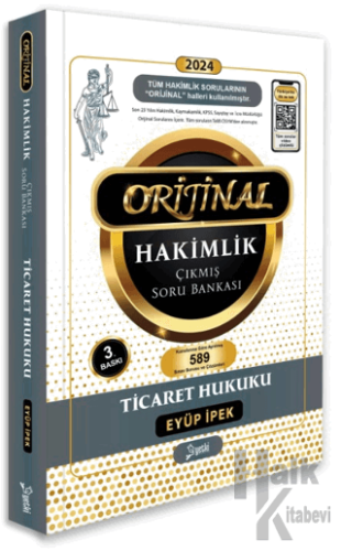 Orijinal Ticaret Hukuku Hakimlik Çıkmış Soru Bankası - Halkkitabevi