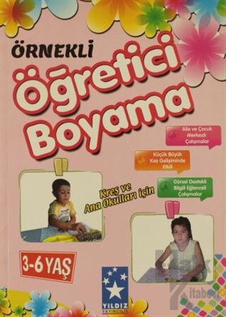 Örnekli Öğretici Boyama - Halkkitabevi