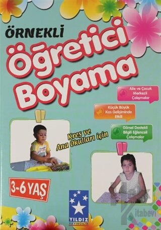 Örnekli Öğretici Boyama - Halkkitabevi