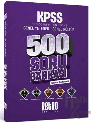 Ortaöğretim - Ön Lisans 500 Soru Bankası - Halkkitabevi