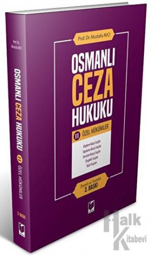 Osmanlı Ceza Hukuku 2 - Özel Hükümler