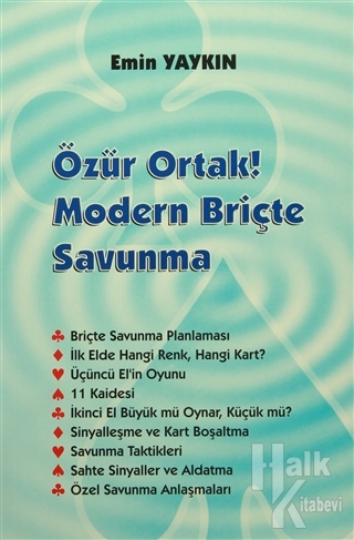 Özür Ortak! Modern Briçte Savunma