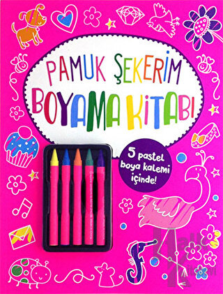 Pamuk Şekerim Boyama Kitabı - Halkkitabevi