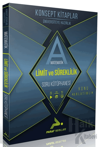 Paraf Üniversiteye Hazırlık Limit ve Süreklilik Soru Kütüphanesi - Hal