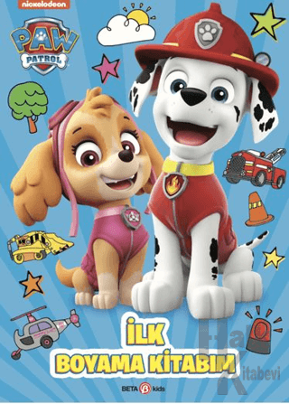 Paw Patrol İlk Boyama Kitabım - Halkkitabevi