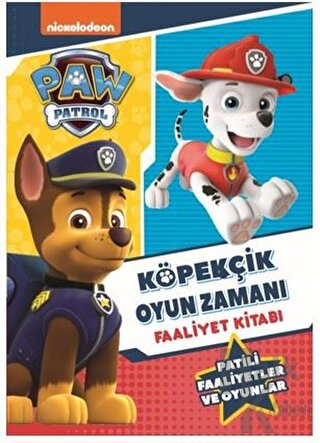 Paw Patrol Köpekçik Oyun Zamanı Faaliyet Kitabı