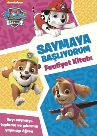 Paw Patrol Saymaya Başlıyorum - Halkkitabevi