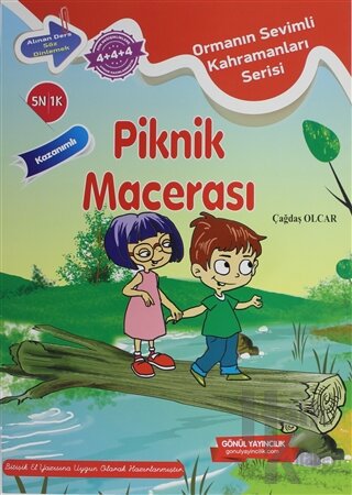 Piknik Macerası - Ormanın Sevimli Kahramanları Serisi - Halkkitabevi