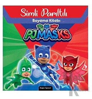 Pjmasks Simli Parıltılı Boyama Kitabı