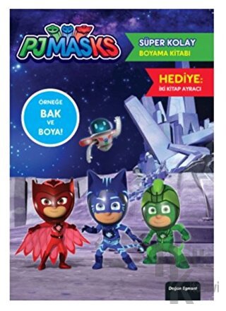 Pjmasks Süper Kolay Boyama Kitabı