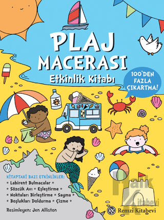 Plaj Macerası Etkinlik Kitabı - Halkkitabevi