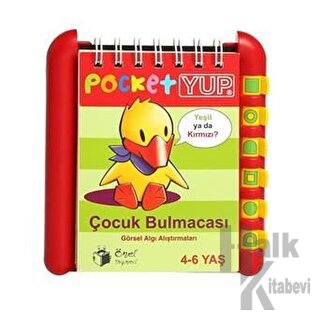 PocketYUP Çocuk Bulmacası (4-6 Yaş) - Halkkitabevi