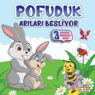 Pofuduk Arıları Besliyor - Benim Canım Çiftliğim (Ciltli) - Halkkitabe