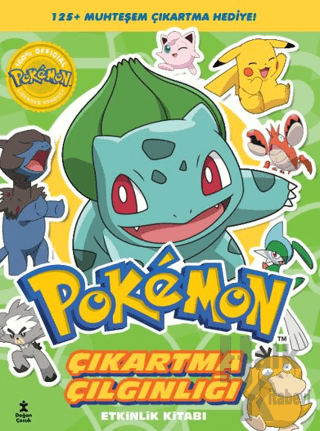 Pokemon Bulbasaur Çıkartma Çılgınlığı - Halkkitabevi