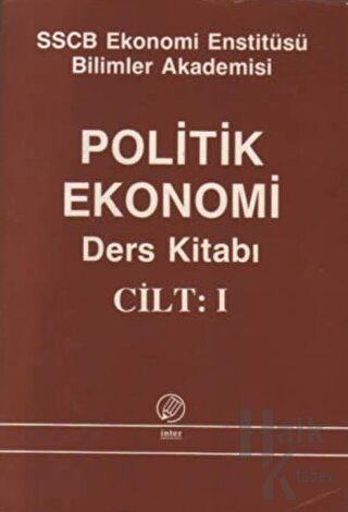 Politik Ekonomi Ders Kitabı Cilt:1