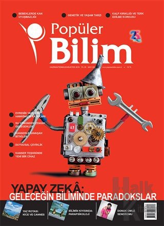 Popüler Bilim Dergisi Sayı: 261 Haziran - Temmuz 2018 - Halkkitabevi