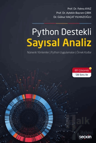 Python Destekli Sayısal Analiz - Halkkitabevi