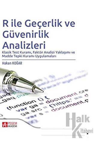 R ile Geçerlik ve Güvenirlik Analizleri