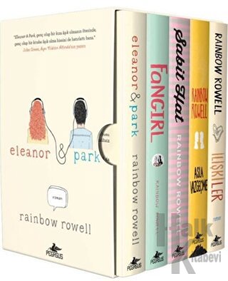 Rainbow Rowell Kitapları Kutulu Özel Set (5 Kitap) (Ciltli)