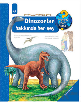 Ravensburger Maksi - Dinozorlar Hakkında Her Şey (Ciltli)