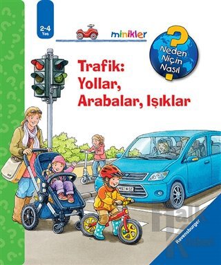 Ravensburger Minikler - Trafik Yollar Arabalar Işıklar (Ciltli) - Halk