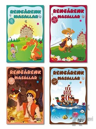 Rengarenk Masallar Seti (4 Kitap Takım) 2