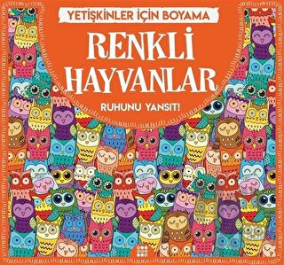 Renkli Hayvanlar - Yetişkinler İçin Boyama