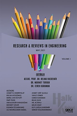 Research Reviews in Engineering Volume 1, May