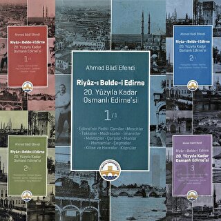 Riyaz-ı Belde-i Edirne Seti (5 Cilt Takım) (Ciltli)