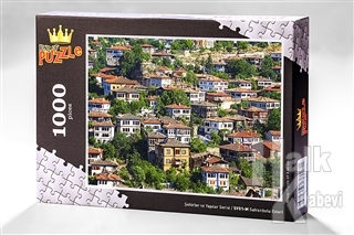 Safranbolu Evleri (1000 Parça) - Ahşap Puzzle Şehirler ve Yapılar Serisi - (SY01-M)