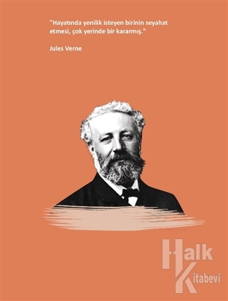 Salon Jules Verne - Ciltli Defter - Halkkitabevi