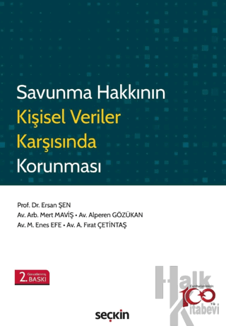 Savunma Hakkının Kişisel Veriler Karşısında Korunması - Halkkitabevi