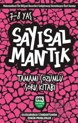 Sayısal Mantık Tamamı Çözümlü Soru Kitabı 7-8 Yaş - Halkkitabevi