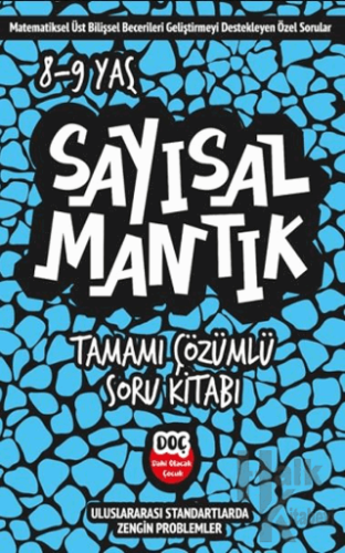 Sayısal Mantık Tamamı Çözümlü Soru Kitabı 8-9 Yaş - Halkkitabevi