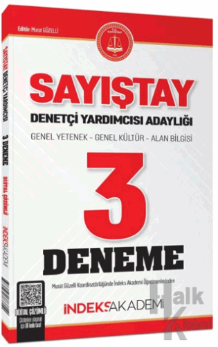 Sayıştay Denetçi Yardımcısı Adaylığı 3 Deneme Çözümlü