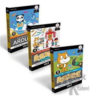 Scratch İle Kolay Programlama Seti (3 Kitap Takım) - Halkkitabevi