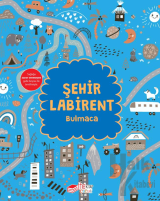 Şehir Labirent Bulmaca - Halkkitabevi