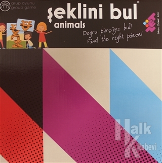 Şeklini Bul - Animals - Halkkitabevi