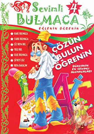 Sevimli Bulmaca Cilt: 4 Eğlenin Öğrenin