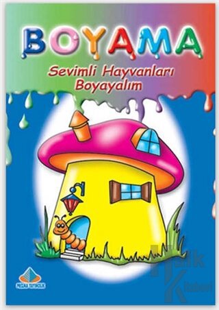 Sevimli Hayvanlar Boyama Kitapları 6 Kitap