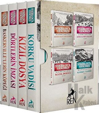 Sherlock Holmes Roman Seti (4 Kitap Takım)