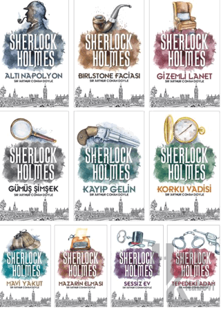 Sherlock Holmes Seti - 10 Kitap Takım