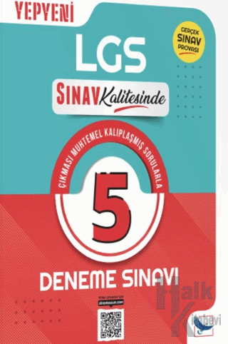 Sınav Kalitesinde LGS 5 Deneme - Halkkitabevi