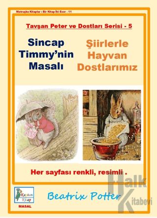 Sincap Timmy'nin Masalı - Şiirlerle Hayvan Dostlarımız - Halkkitabevi