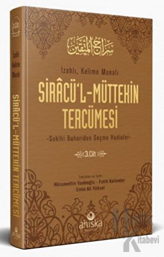 Siracül Müttekin Tercümesi 3. Cilt (Ciltli)