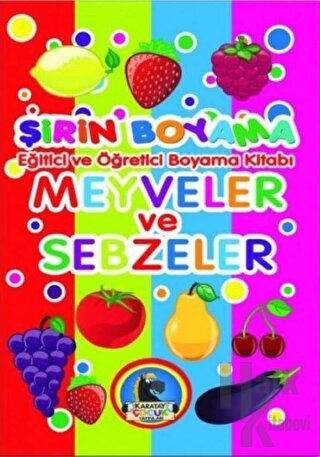 Şirin Boyama - Meyveler ve Sebzeler