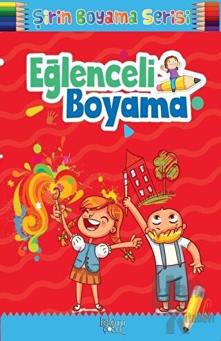 Şirin Boyama Serisi - Eğlenceli Boyama - Halkkitabevi
