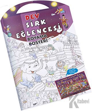 Sirk Eğlencesi Dev Boyama Posteri